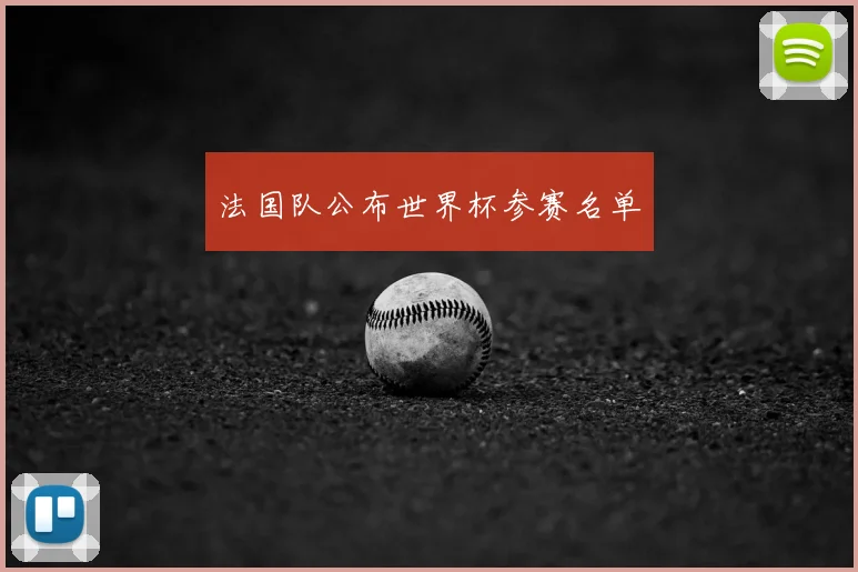 法国队公布世界杯参赛名单